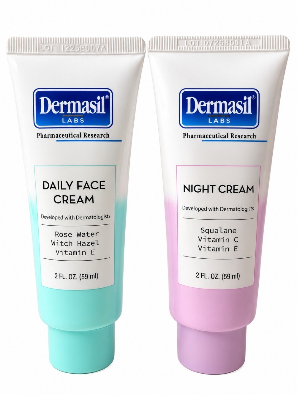 Dermasil Labs Daiky Face Cream + Night Cream Set - 2 Pieces